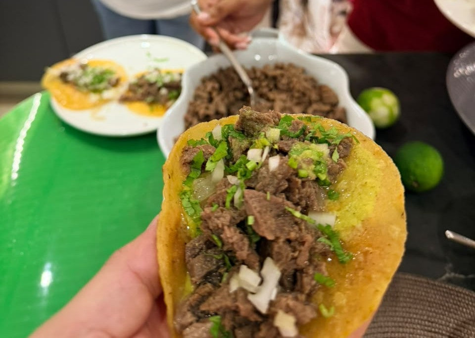 Steak Street Tacos with Salsa Verde