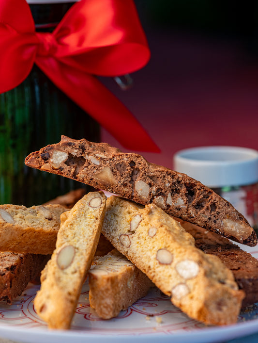 Handcrafted Biscotti Jar