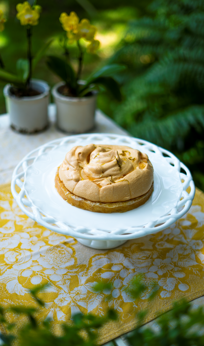 Milk Glass Latticed Cake Pedestal