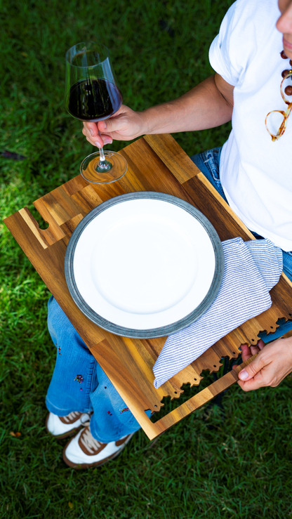 Acacia Tray Table (set)