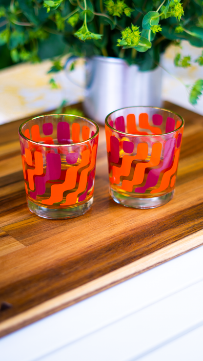 Zigzag Glasses (set)